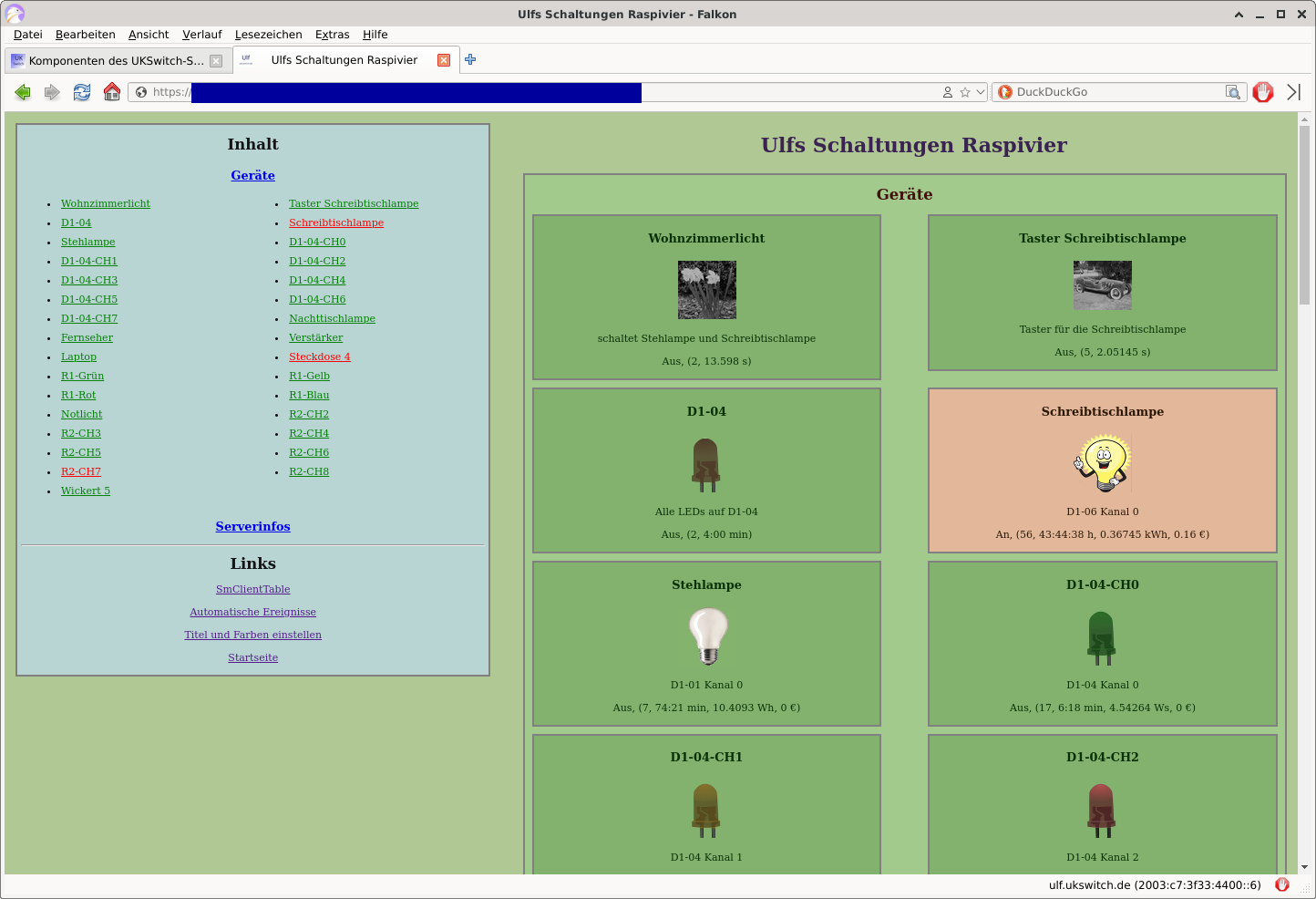 smclientWeb auf einem Computer dargestellt